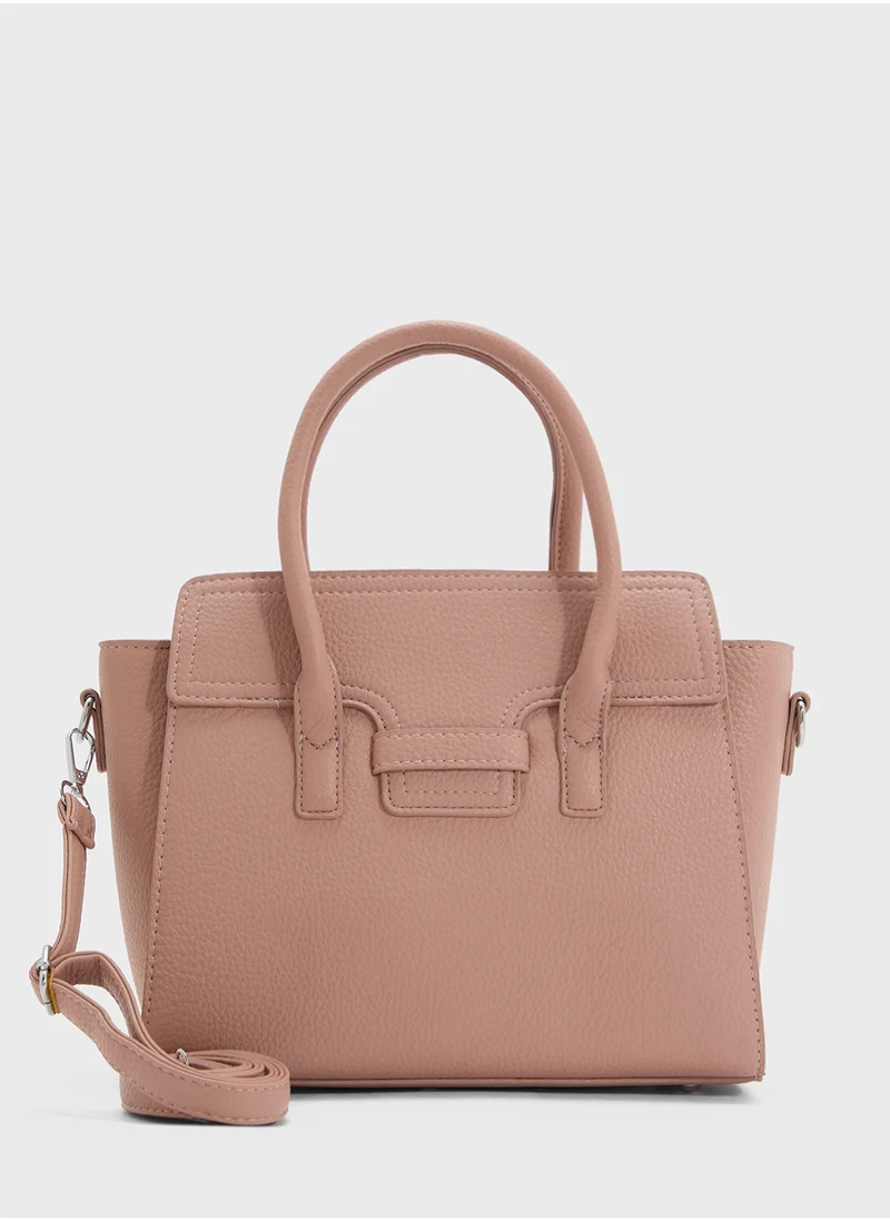 ELLA Tonal Detail Satchel