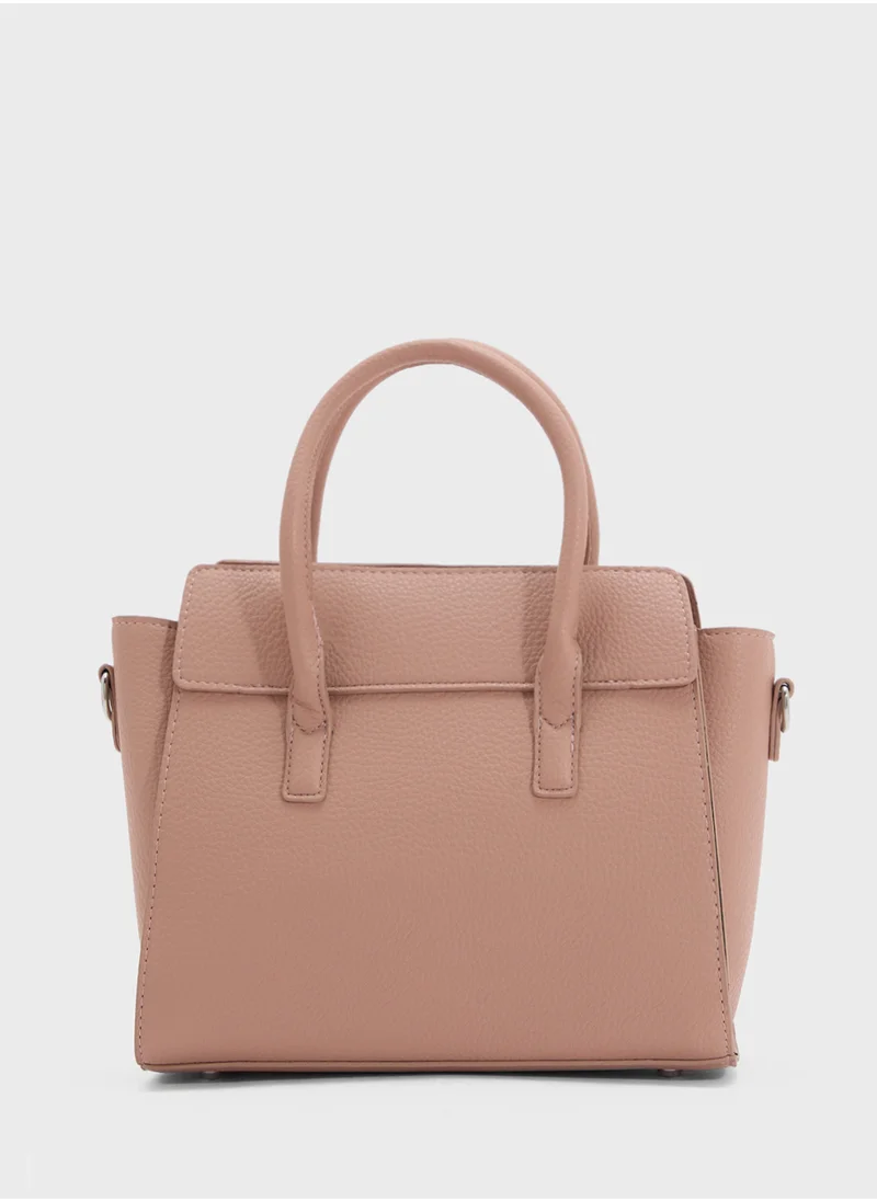 ELLA Tonal Detail Satchel