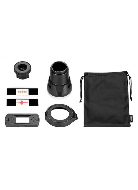 Godox AK-R21 Camera Flash Projector Set with 65mm Projection Lens + Mounting Adapter