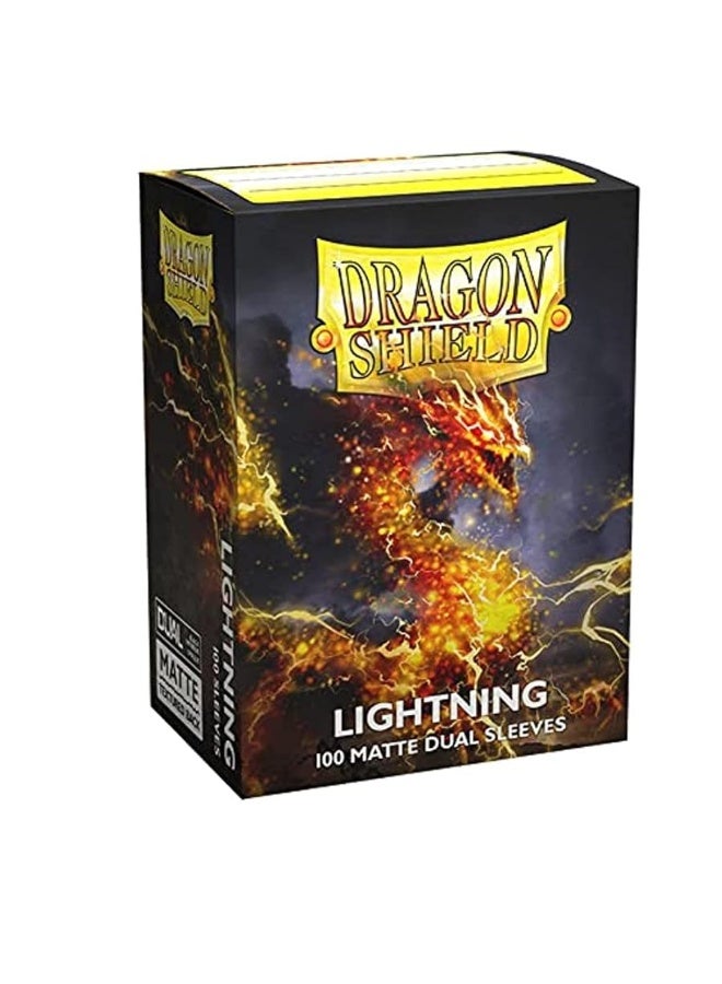 Arcane Tinmen Dragon Shield Standard Size Card Sleeves â€“ Matte Dual Lightning 100CT â€“ MTG Card Sleeves are Smooth & Tough â€“ Compatible with Pokemon, Yugioh, & Magic The Gathering - Image 3