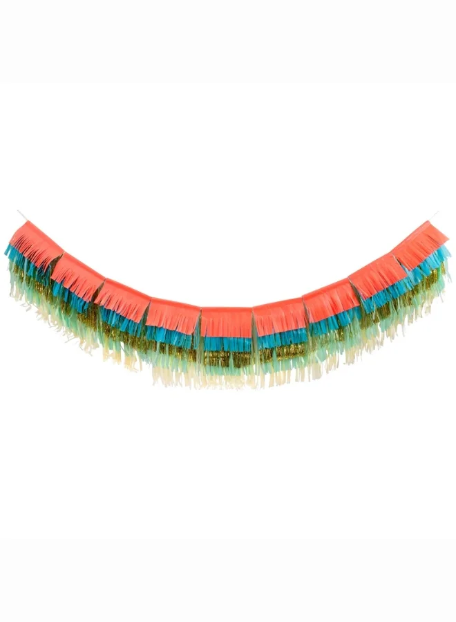 Meri Meri Colourful Fringe Large Garland