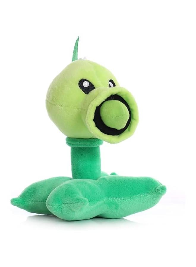 PVZ Plush Figures Set - Pea Shooter Zombie Plant Plush Toy with 50pcs Stickers  - Image 1