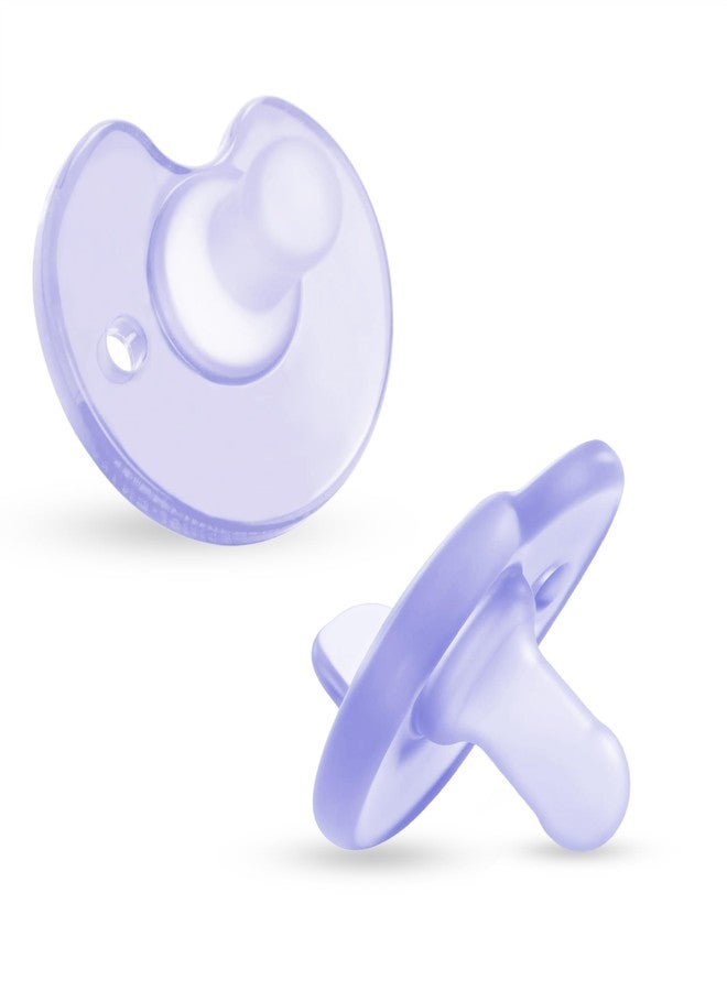 1st Step Silicone Pacifier for Babies (Pack of 1, Blue) - Image 1