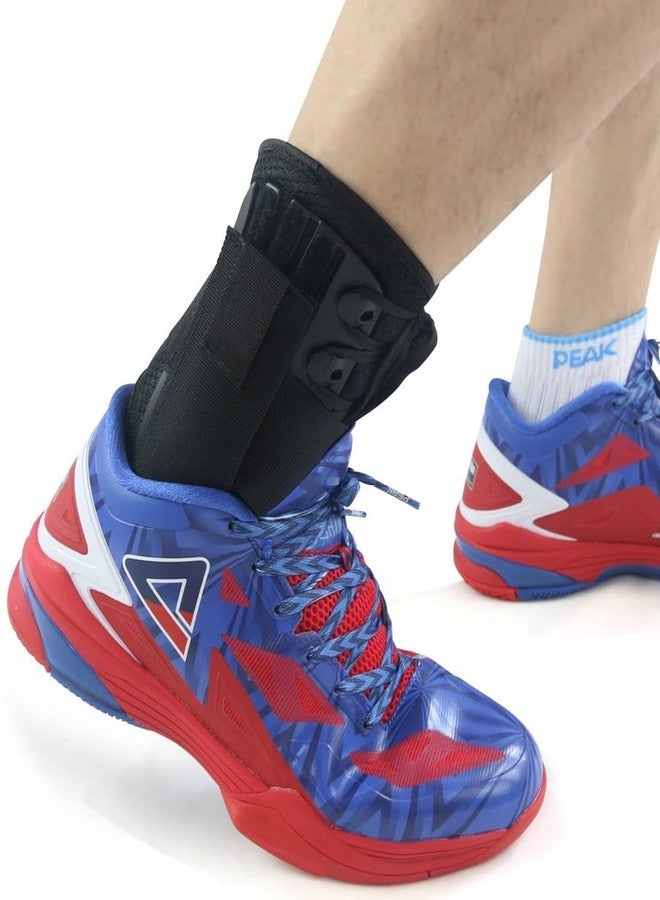 Kuangmi Ankle Brace Stabilizers Adjustable Ankle Support for Sports Protect, Sprained Ankle, Ligament Damage, Injury Recovery 1 Piece (L) - Image 4