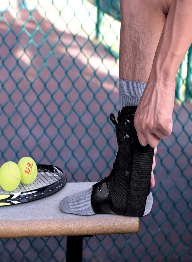 Kuangmi Ankle Brace Stabilizers Adjustable Ankle Support for Sports Protect, Sprained Ankle, Ligament Damage, Injury Recovery 1 Piece (L) - Image 3