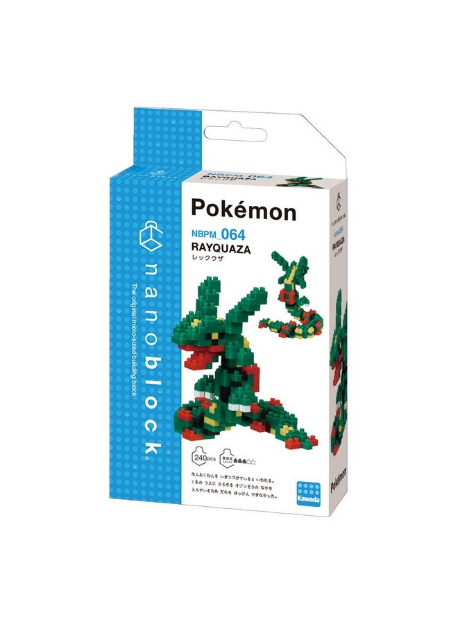Kawada Nanoblock - Pokémon - Rayquaza, Pokémon Series Building Kit - Image 2