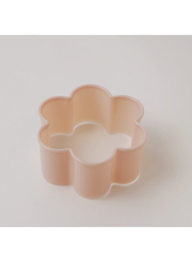 ألبرتو طقم قطاعات بسكويت 6 قطع بتصميم وردة، كريمي - Image 4