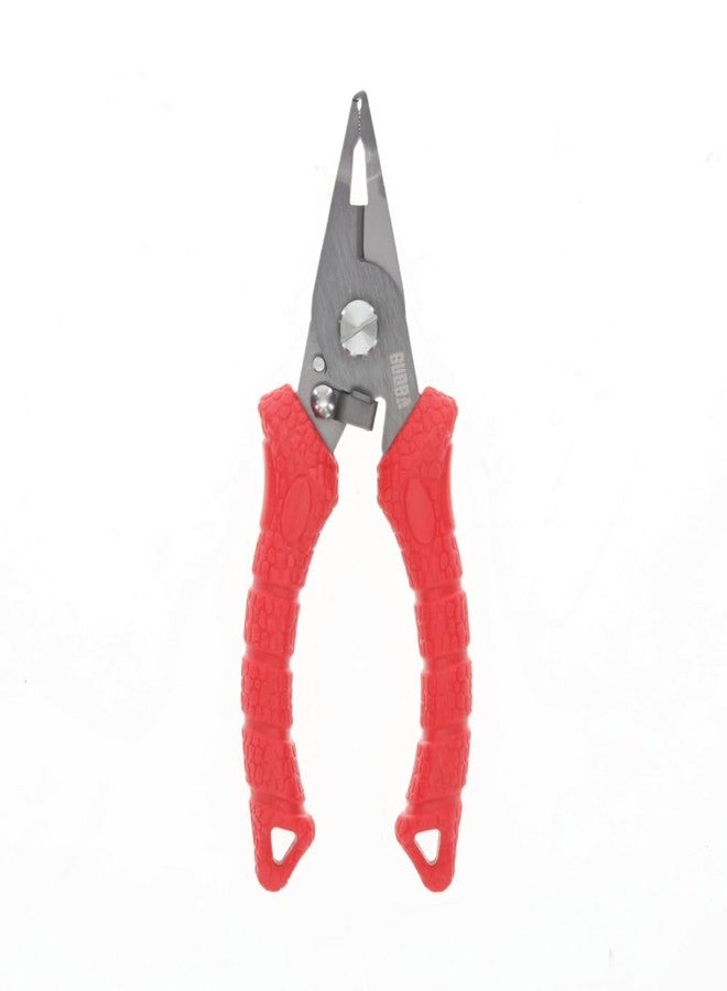 Bubba 6" Split Ring Pliers with Micro Serrated Line Cutters and Stainless Steel Construction, Precise Tip and Non-Slip Grip - Image 1