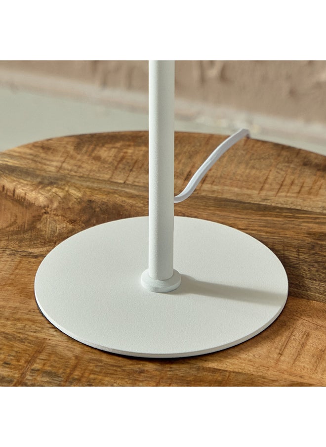 Stark Metal Table Lamp with Paper Rope Shade 30 x 48 x 30 cm
