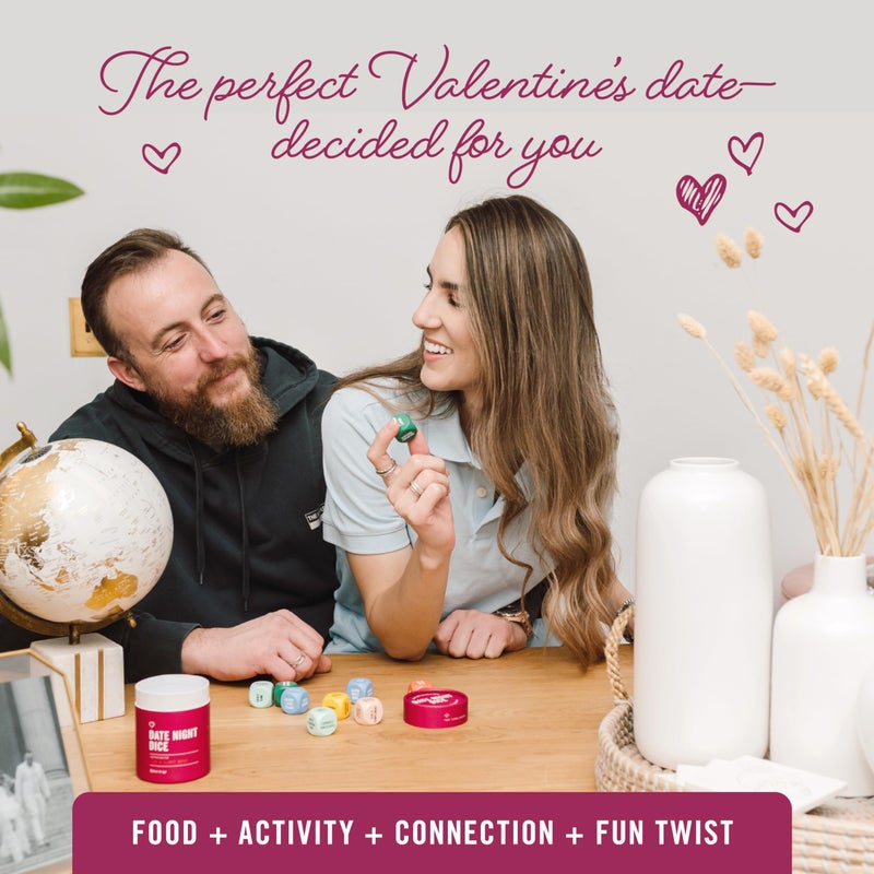 Two Tumbleweeds Date Night Dice by Two Tumbleweeds: Couples Date Idea Generator â€“ Fun Relationship Game for Partners, Romantic Gift for Anniversaries, Valentineâ€™s Day & Relationship Connection - Image 2