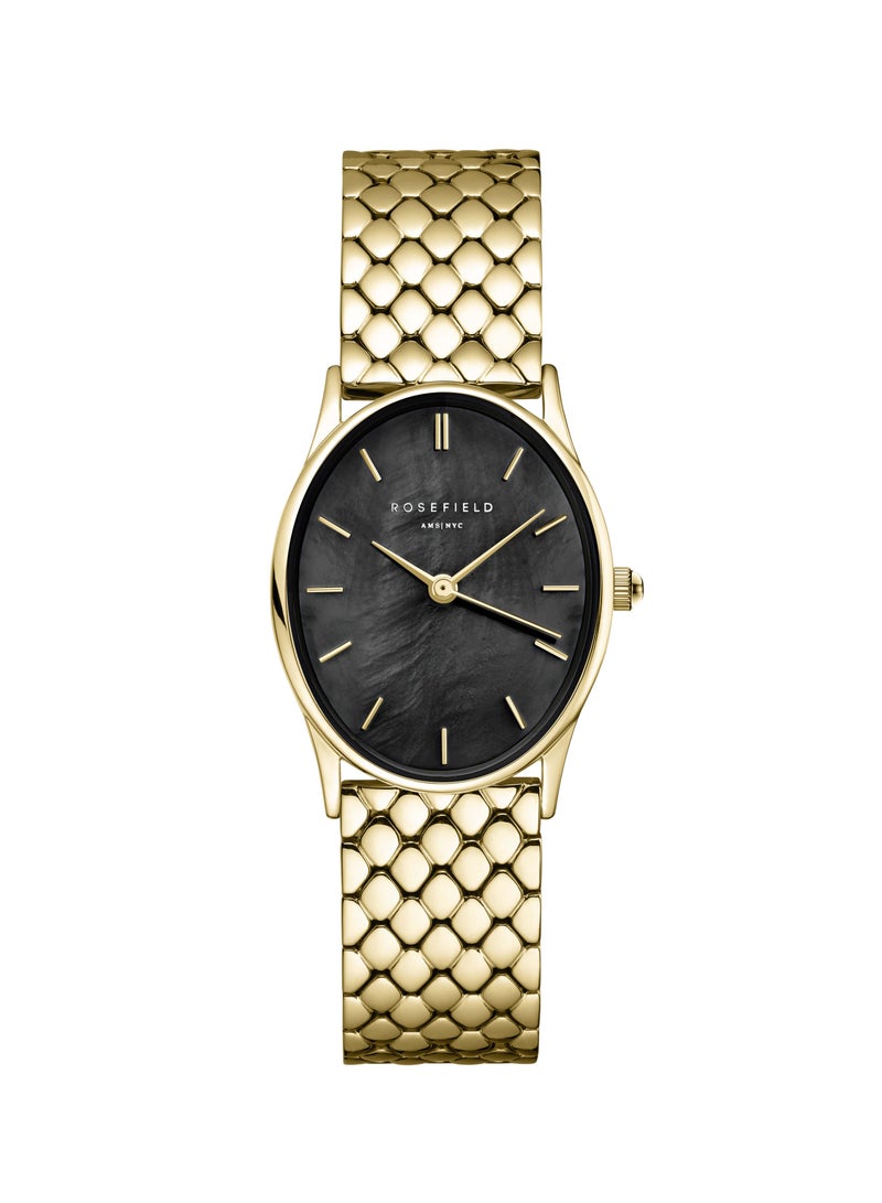 روزفيلد روزفيلد ذا أوفال ذا أوفال بلاك موب ستيل ستيل جولد - Image 1