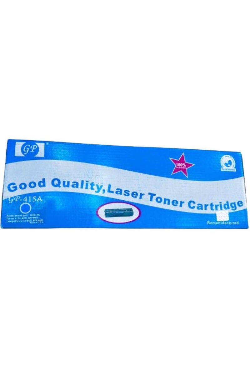 GP 415A CYAN Remanufactured LaserJet Toner Cartridge (W2031A) - Image 1