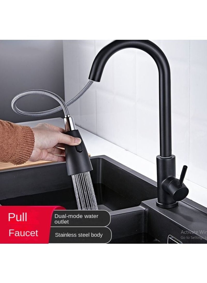 100% Professional choice - BLACK kitchen mixer tap code 1100P - Image 1