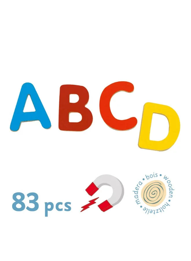 DJECO 83 Small Magnetic Letters