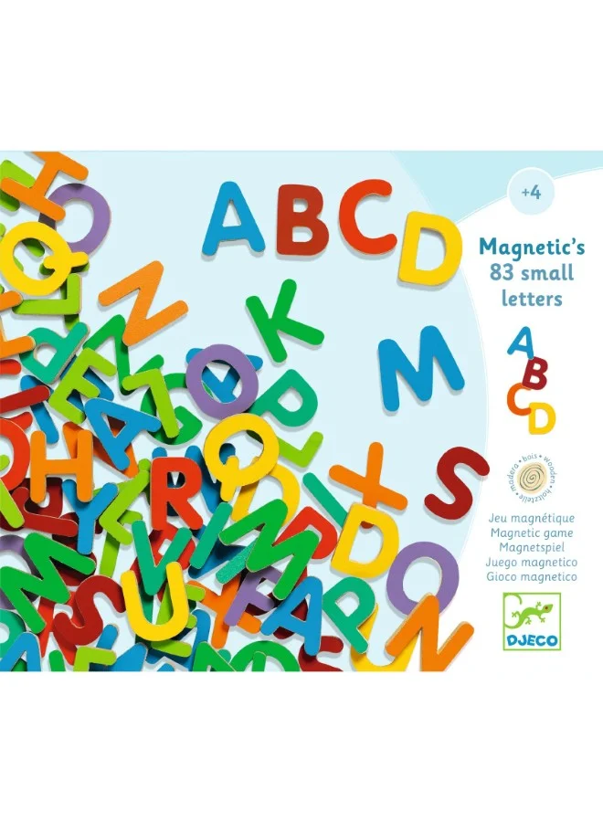 DJECO 83 Small Magnetic Letters