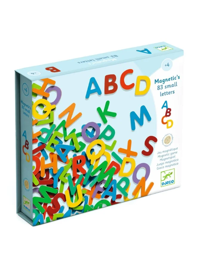 DJECO 83 Small Magnetic Letters