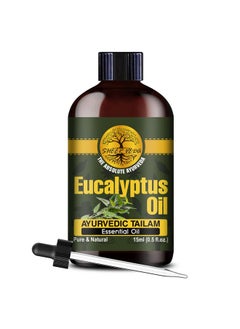 Sheer Veda Eucalyptus Oil Pure Natural And Undiluted For Skin And Hair (15 Ml) 