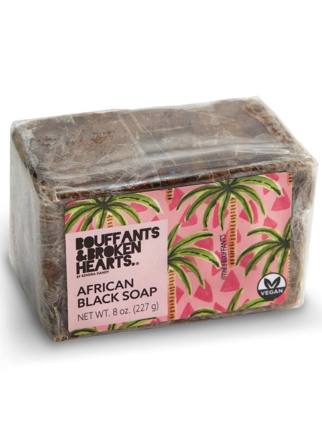 Ashanti Naturals - Authentic African Black Soap Bar Cleansing And Nourishing Black African Soap Bar Acne Bar Soap With Shea Butter And Coconut Oil (8Oz) - Image 1