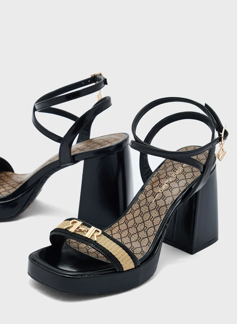 RIVER ISLAND Gross Grain Trim Platform