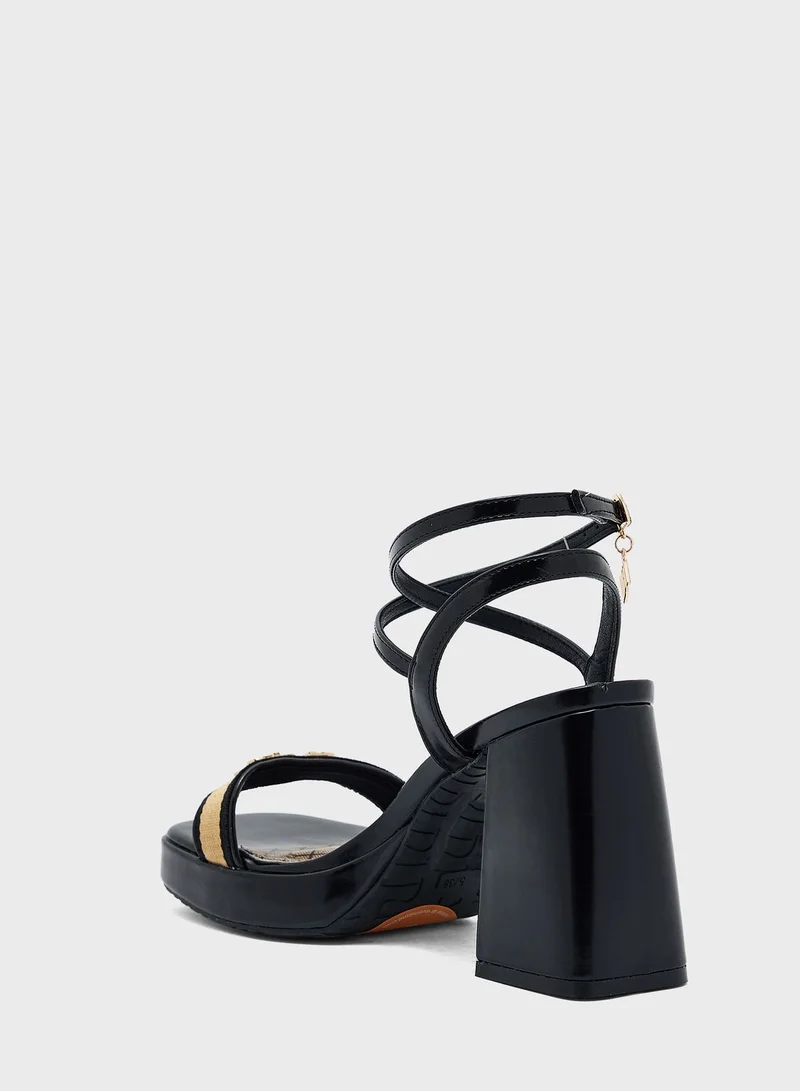 RIVER ISLAND Gross Grain Trim Platform