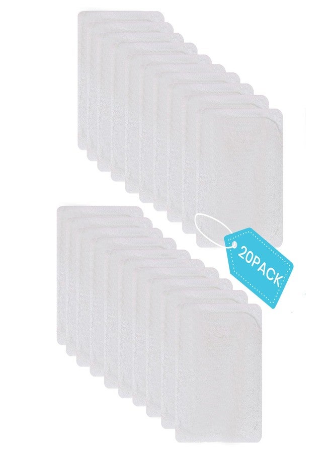 Rinakou 20 Pack Reusable Pads Compatible with Baseboard Buddy Baseboard Cleaning Tool,Spone Mop Refills for Microfiber Cleaning - Image 1