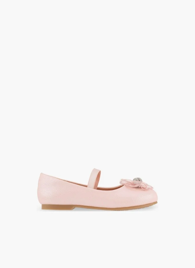 سيليست Girls Slip-On Ballerina Shoes