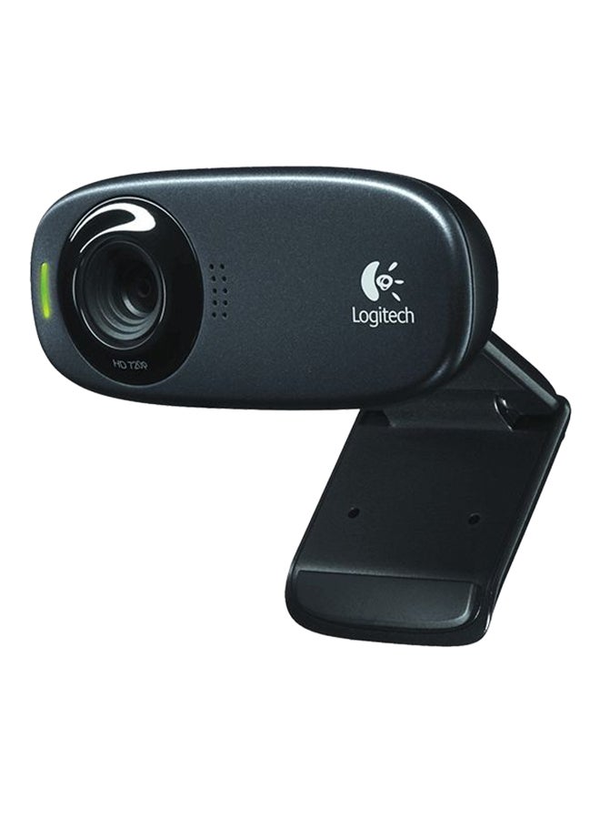 Logitech C310 HD Webcam Black - Image 2