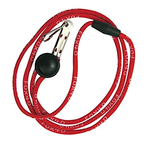 Fox 40 Classic CMG Whistle with Breakaway Lanyard - Red,115 db (Single with Lanyard) - Image 2