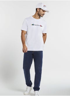 NAUTICA Graphic Regular Fit Premium Cotton Crew Neck T-shirt  - Image 3