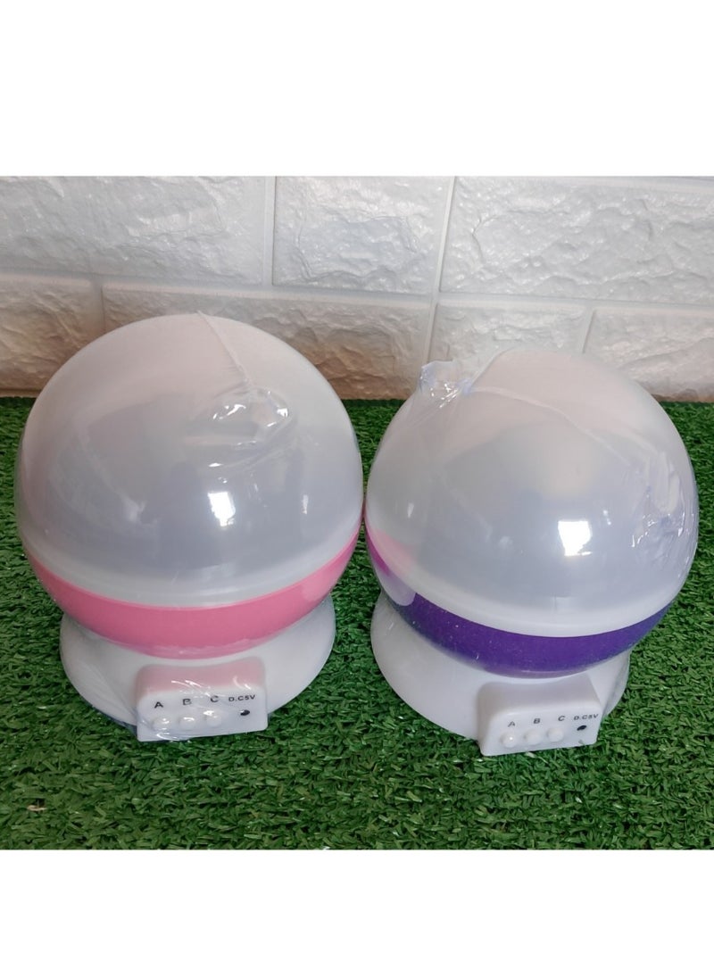 Generic - Ceiling light device that lights up the ceiling of the room in the shape of multi-colored stars. - Image 1