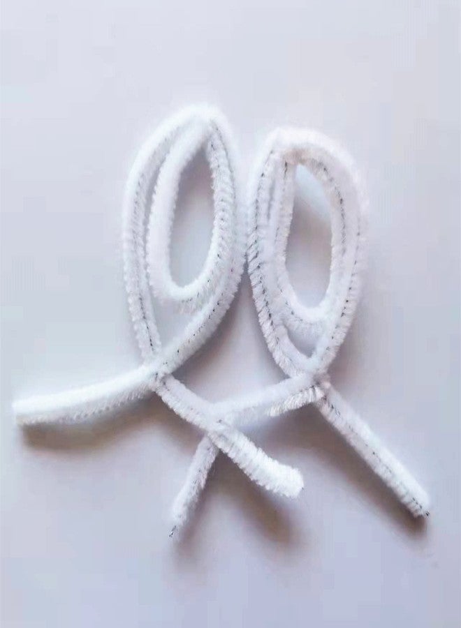 GOTOONE White Pipe Cleaners Crafts (100 Pack) Chenille Stems for DIY Art Decorations Creative (6 mm x 12 Inch) - Image 3
