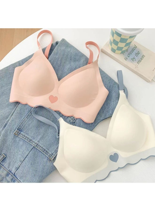 KUYING Brand New Comfortable Skin Friendly Breathable Bra  Set Of 4 - Image 5