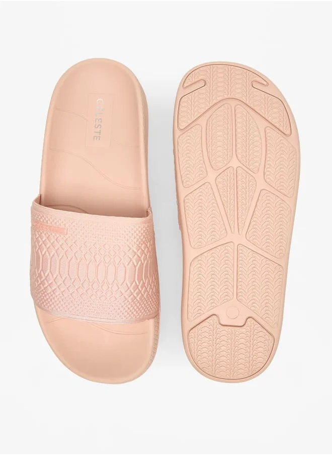 سيليست Womens Textured Slides
