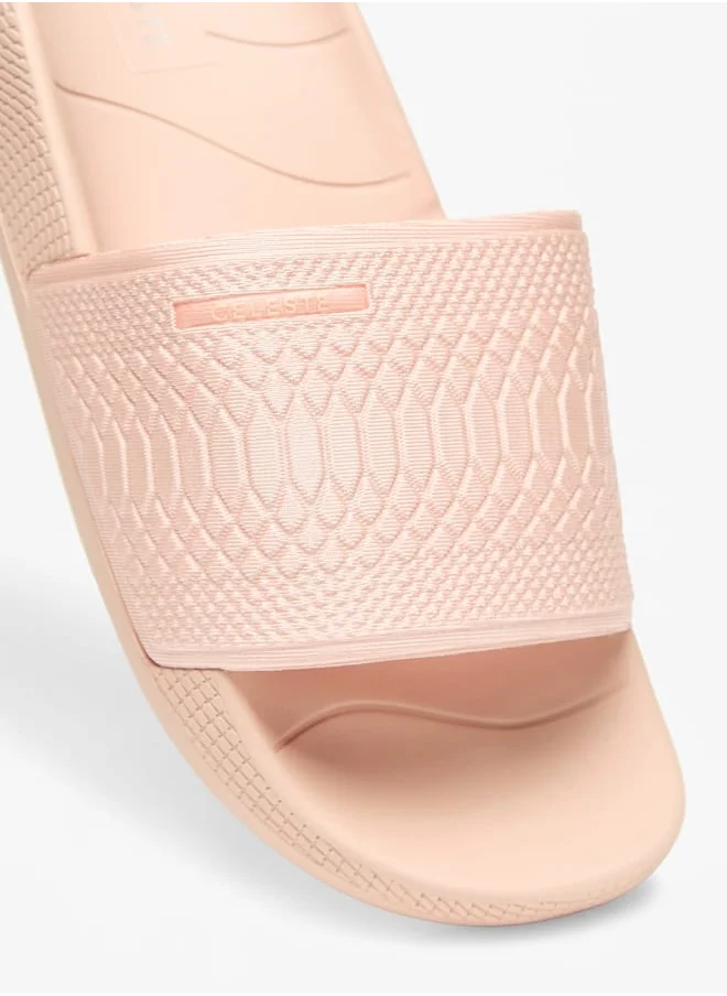 سيليست Womens Textured Slides