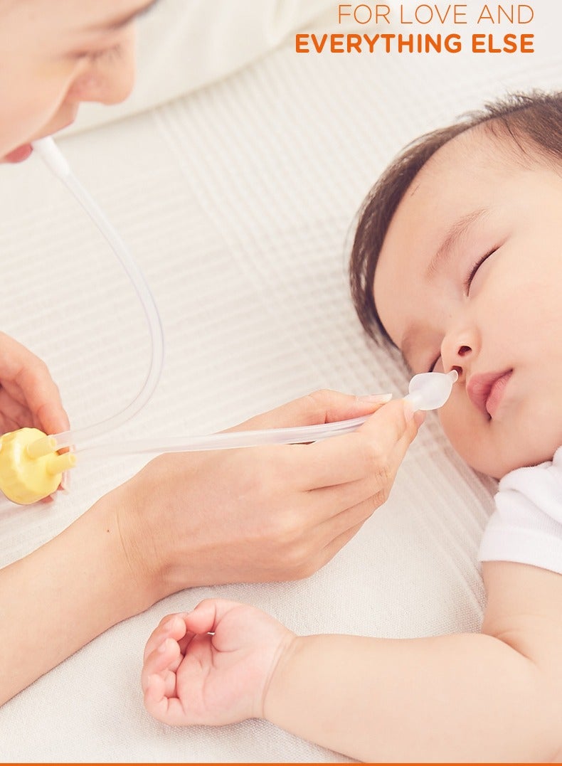WHO Silicone Baby Nasal Aspirators, Snot Sucker, Baby Nose Cleaner, Baby Nose Unblocker for Baby, Anti-Backflow Snot Sucker, Newborn Nose Congestion Relief  - Image 3