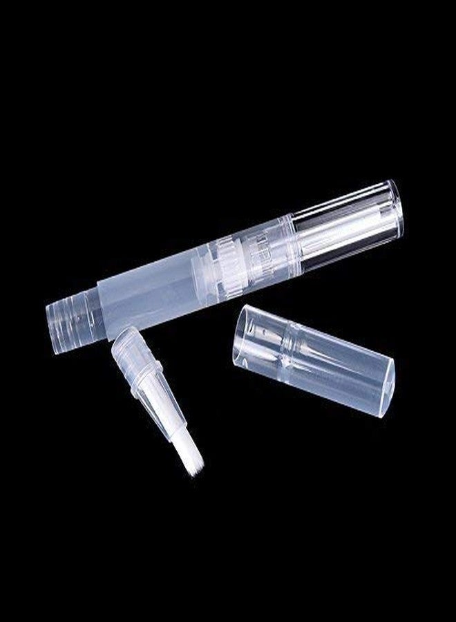 Vinayakart 5 ml Transparent Empty Nail Oil Twist Pen Lip Gloss Brush Applicators Eyelash Growth Cuticle Oil Applicator, Teeth Whitening Liquid Tube. ( 1 Pcs ) - Image 4
