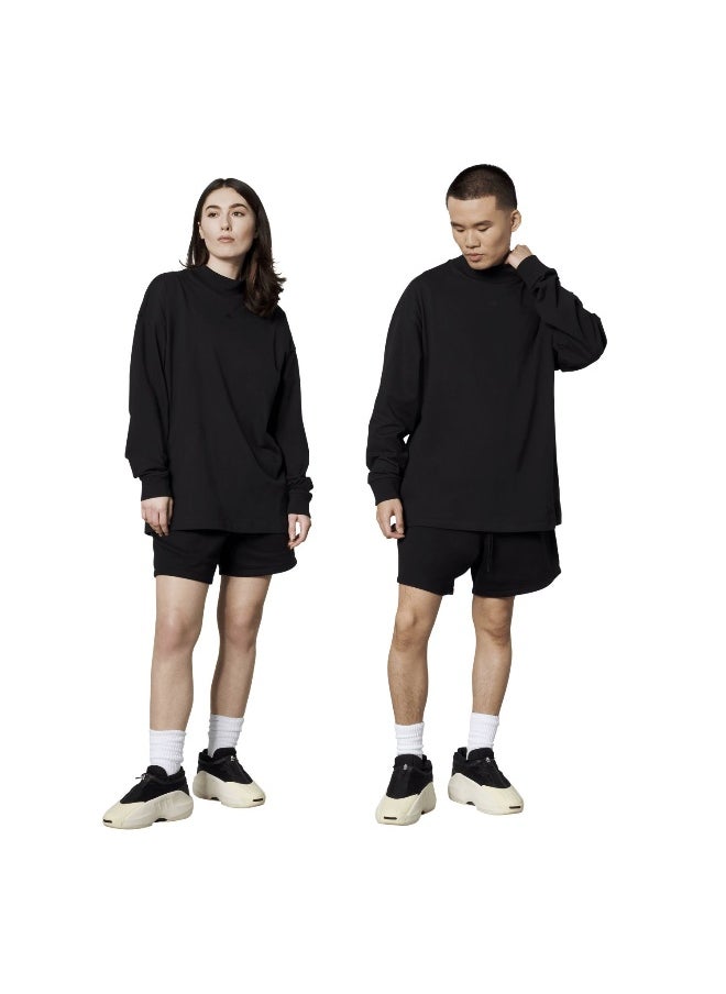 Adidas Adidas One Bb L/S Tee Black Basketball T-Shirts For Unisex Xs  - Image 5