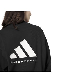 Adidas Adidas One Bb L/S Tee Black Basketball T-Shirts For Unisex Xs  - Image 4