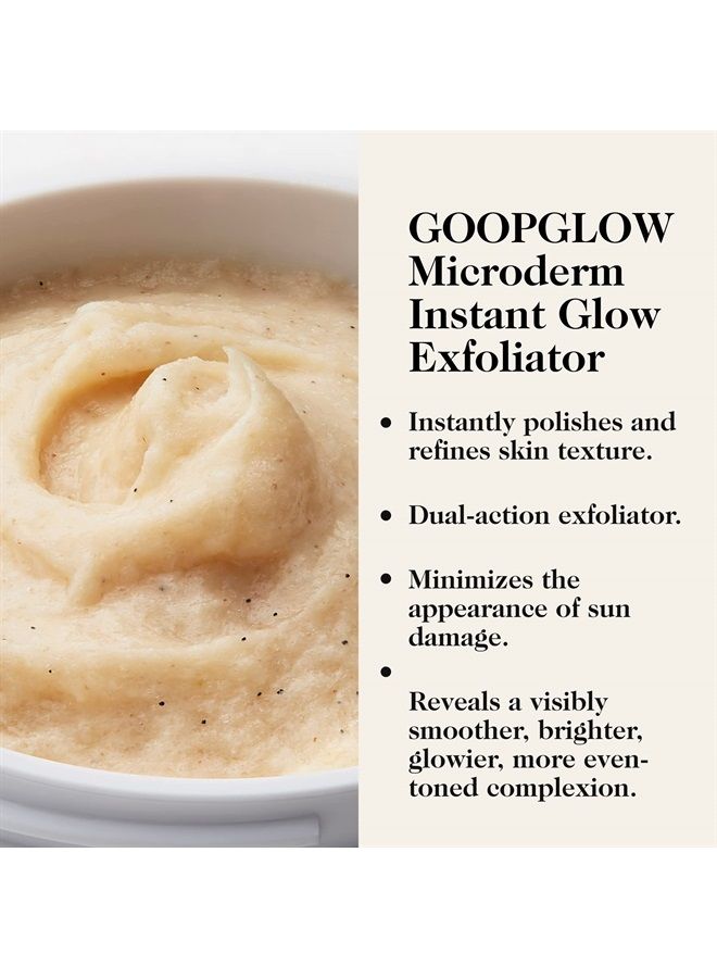 Goop Microderm Exfoliator | Physical and Chemical Facial Exfoliation to Smooth Texture | At-Home Microdermabrasion Exfoliator | 0.5 fl oz | Free of Artificial Dyes and Fragrances - Image 3