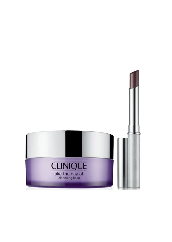 Take The Day Off Cleansing Balm 125ml + Almost Lipstick Black Honey – Savings 40%