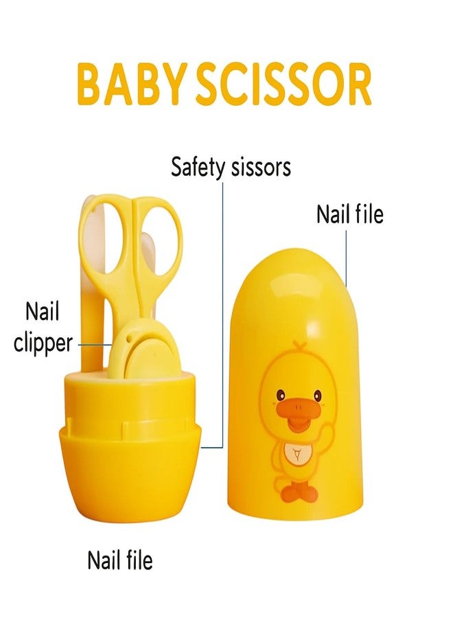 Kalra Magic 4 In 1 Baby Grooming Kit Portable Newborn Manicure & Healthcare Accessories Set Safe 0 Months Infant & Toddler Hygiene Care With Nail Clippers Scissors Nail Cutter & Travel Case (Pink) - Image 5