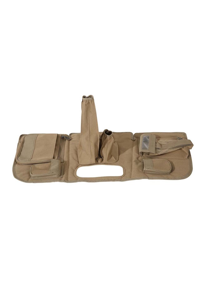 AL SANIDI Differencin Hilux Gear organizer Single Cab + Double Cab 2006:2015 car Gear organizer Sulfur Yellow Size 80*41*27Cm - Image 4