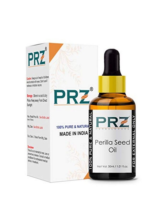 PRZ Perilla Seed Cold Pressed Carrier Oil Pure l Therapeutic Grade Oil for Skin Care & Hair Care 30 ml - Image 2