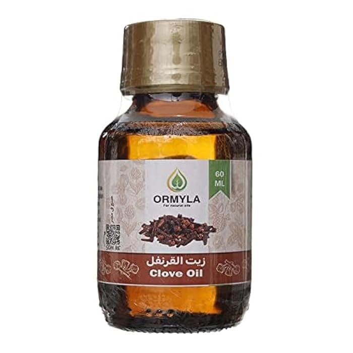 Ormyla Clove Oil Virgin for Hair, Face and Body, 60 ml