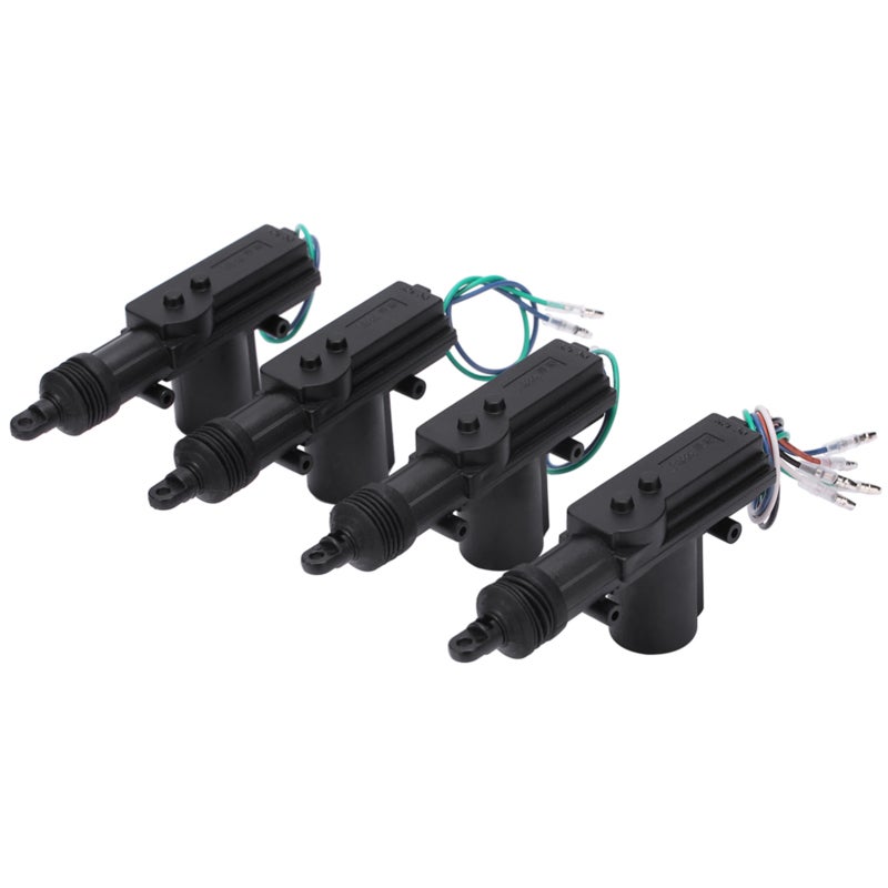 Car Central Lock Kit 4 Door Power Door Lock Actuator - Keyless Entry Remote Control System for Most Vehicles - Image 2