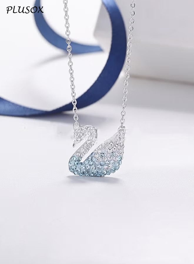 PLUSOX Swan Pendant Necklace  - Image 2