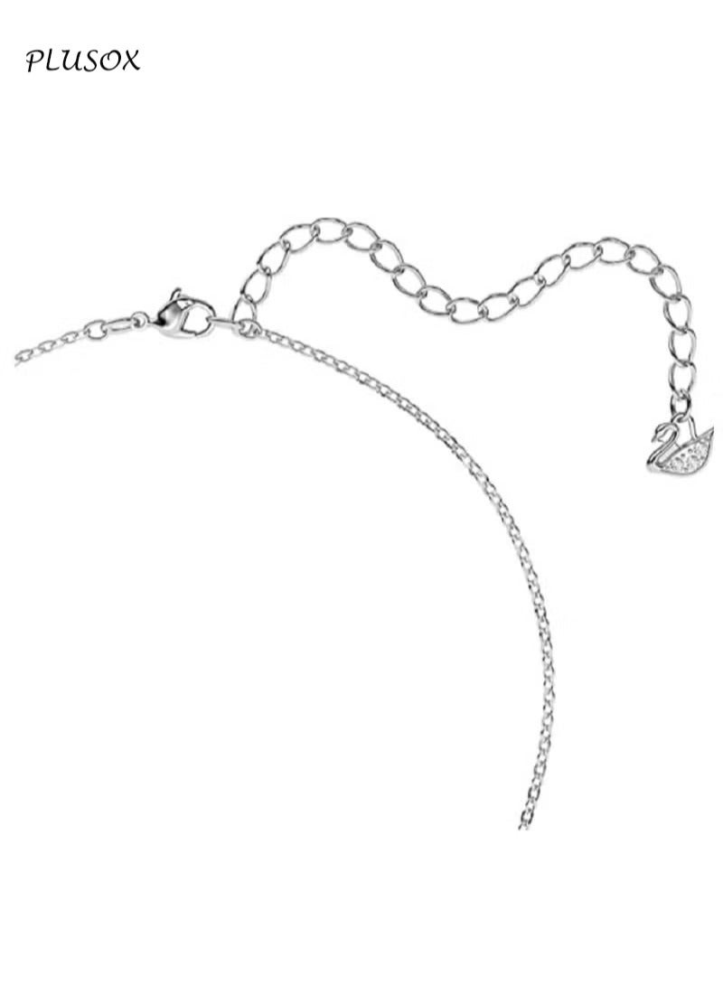 PLUSOX Swan Pendant Necklace  - Image 4