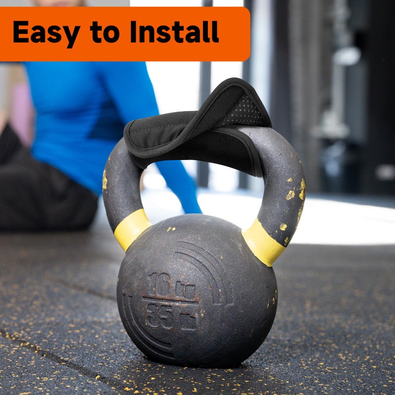 Xxerciz Kettlebell Non-Slip Handle Wrap, Soft Breathable Grip Cover for Most Kettlebells, Easy to Use, Training Accessory for Home Gym Workouts - Image 5