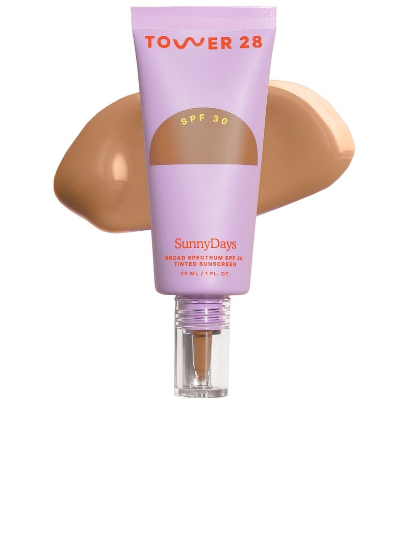 تاور 28 صني ديز كريم أساسي مع واقي شمس 30 مل _35 نقطة دوم - Image 1