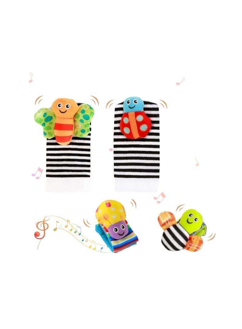 SKY-TOUCH Baby Toys 4 pcs Newborn Development and Foot finder for Boys Girls 0-12 Months - Small Size - Image 3